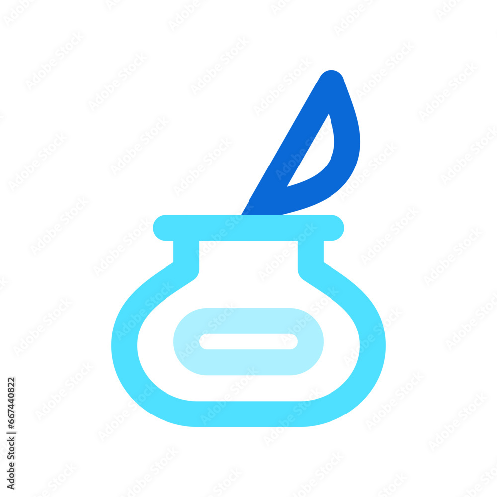 Editable quill, ink pot vector icon. Part of a big icon set family. Perfect for web and app interfaces, presentations, infographics, etc Editable quill, ink pot vector icon. Part of a big icon set family. Perfect for web and app interfaces, presentations, infographics, etc