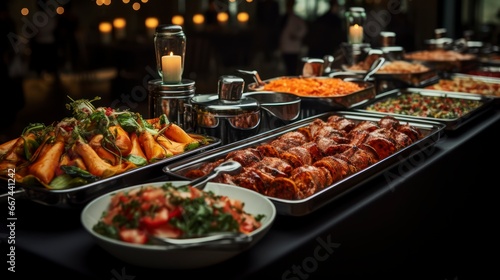 Bountiful Catering Buffet Represents Celebration, Abundance and Bringing People Together