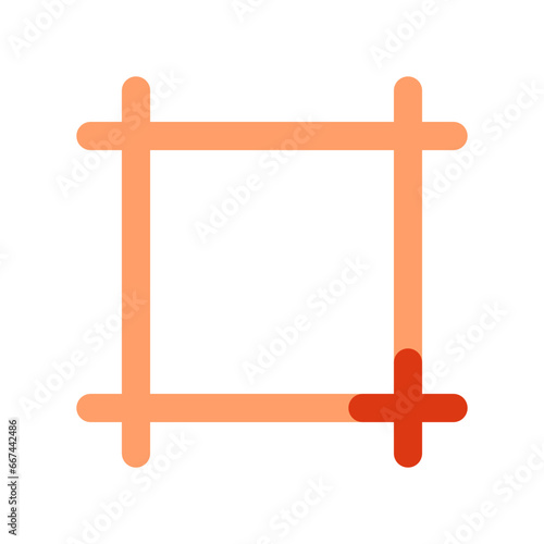 Editable frame, artboard vector icon. Part of a big icon set family. Perfect for web and app interfaces, presentations, infographics, etc