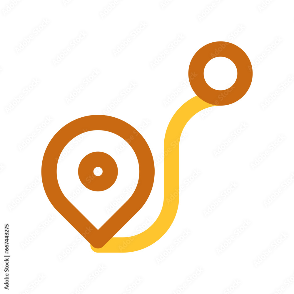Editable route tracker vector icon. Part of a big icon set family. Perfect for web and app interfaces, presentations, infographics, etc Editable route tracker vector icon. Part of a big icon set family. Perfect for web and app interfaces, presentations, infographics, etc