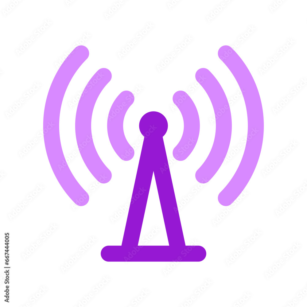 Editable vector wifi tower signal icon. Part of a big icon set family. Perfect for web and app interfaces, presentations, infographics, etc Editable vector wifi tower signal icon. Part of a big icon set family. Perfect for web and app interfaces, presentations, infographics, etc