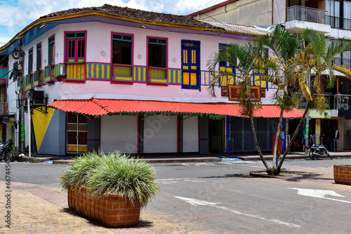 QUIMBAYA, QUINDIO, PUEBLITO CAFETERO. COLOMBIA.