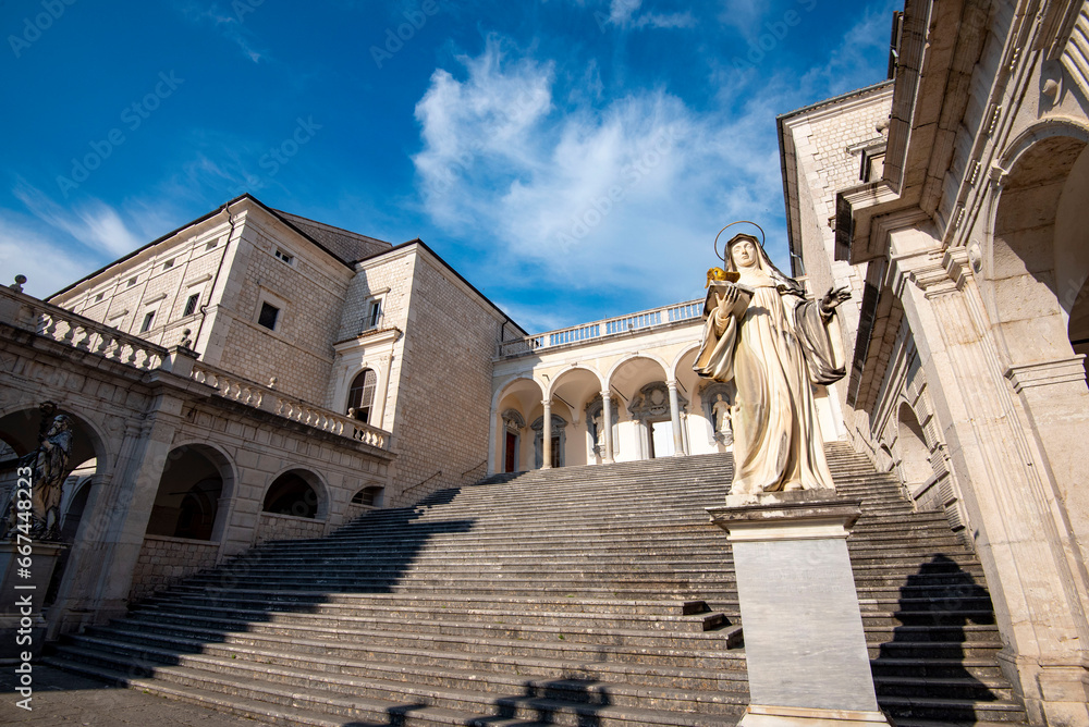 Fototapeta premium Abbey of Montecassino - Italy