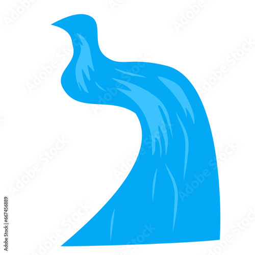 meandering river flow