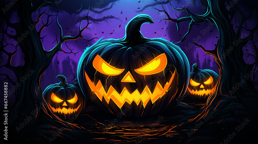 illustration for halloween 1
