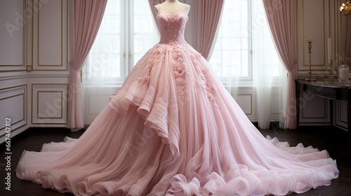 pink birdie dress