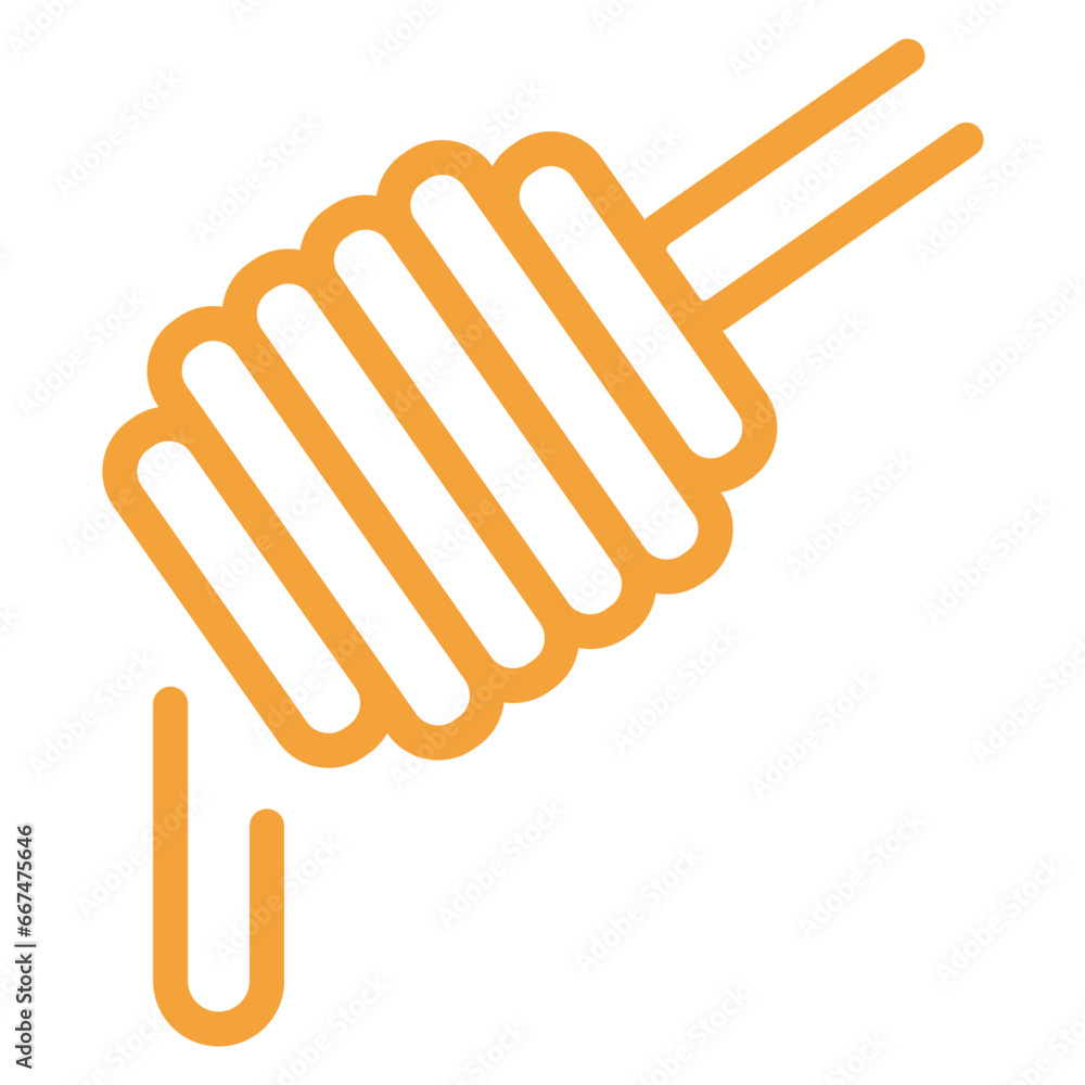 Fototapeta premium ハニーディッパー アイコン