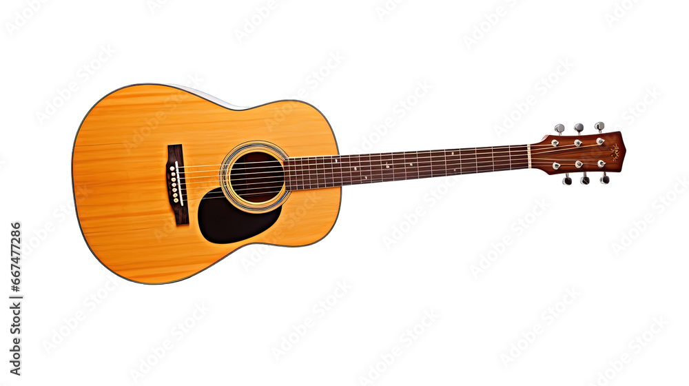 Acoustic Guitar Isolated