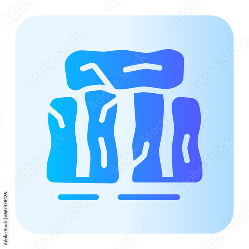 stonehenge gradient icon