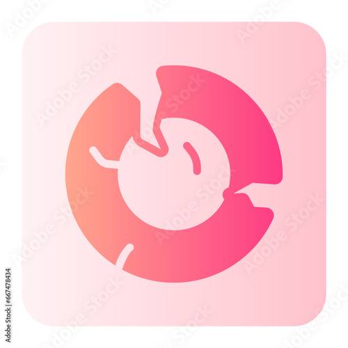 plate gradient icon