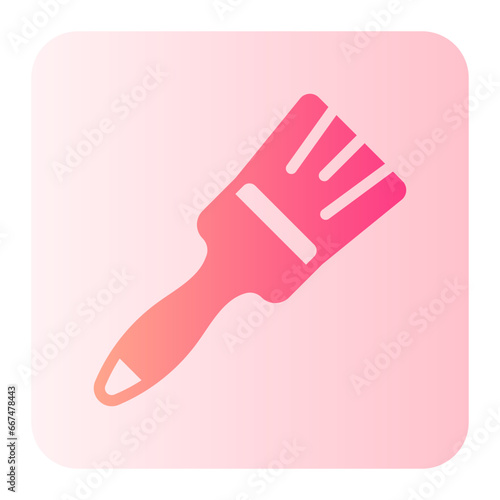 brush gradient icon