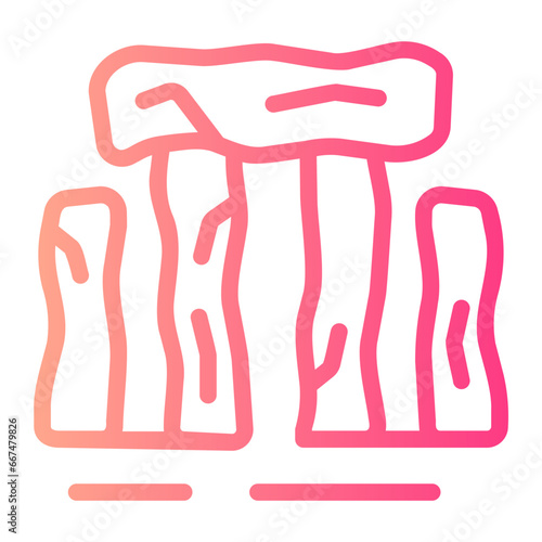 stonehenge gradient icon