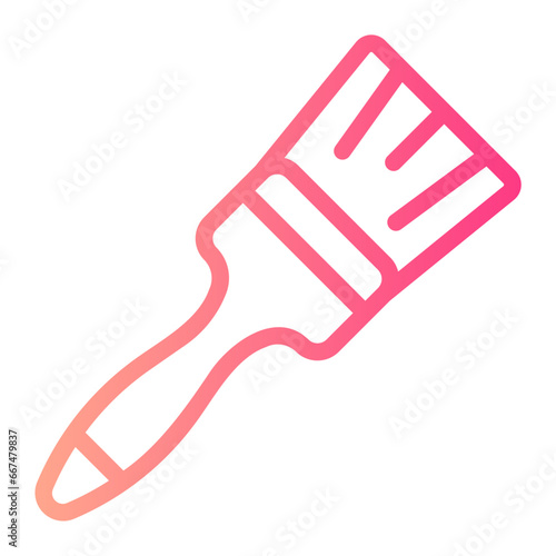 brush gradient icon