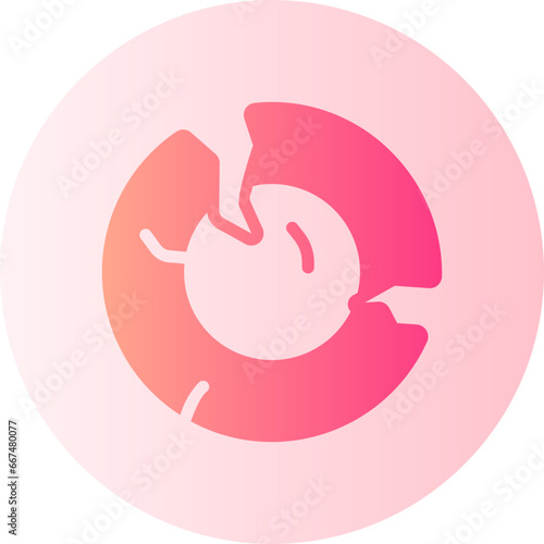 plate gradient icon