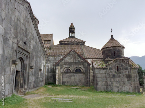 Scenic view of Surb Nshan Cathedral at Haghpat monastery photo