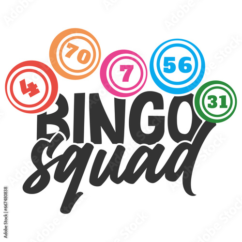 Bingo Squad - Bingo Illustration