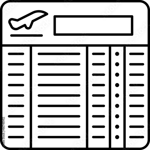 departure  icon