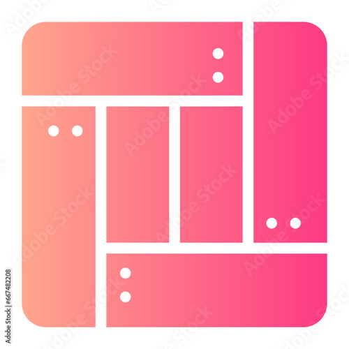 parquet gradient icon