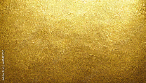 高級感のある金色の背景素材。質感のある金のグラデーションの背景素材。A luxurious golden background material. Textured gold gradient background material. photo