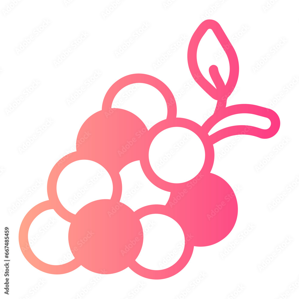 grape gradient icon grape gradient icon