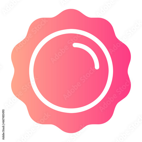 sun gradient icon