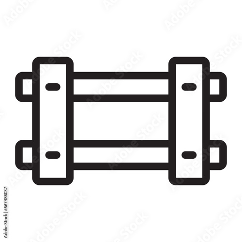 fence line icon
