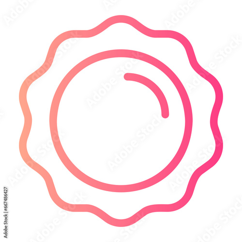 sun gradient icon
