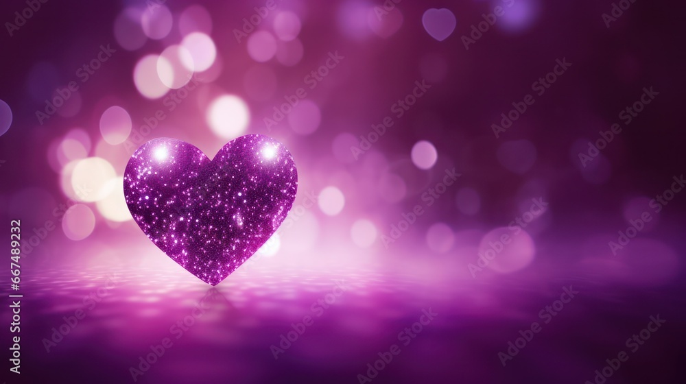 Fototapeta premium Design template of Hearts and Love