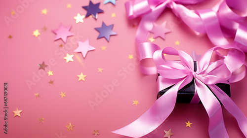 bow and ribbon HD 8K wallpaper Stock Photographic Image 
