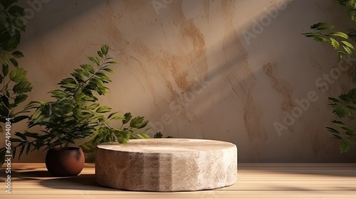 Luxury granite podium for d...