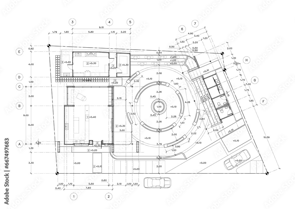 Write a blueprint architecture for building. Write a blueprint architecture for building.