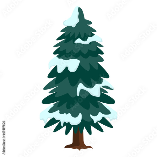 Christmas Tree Illustration