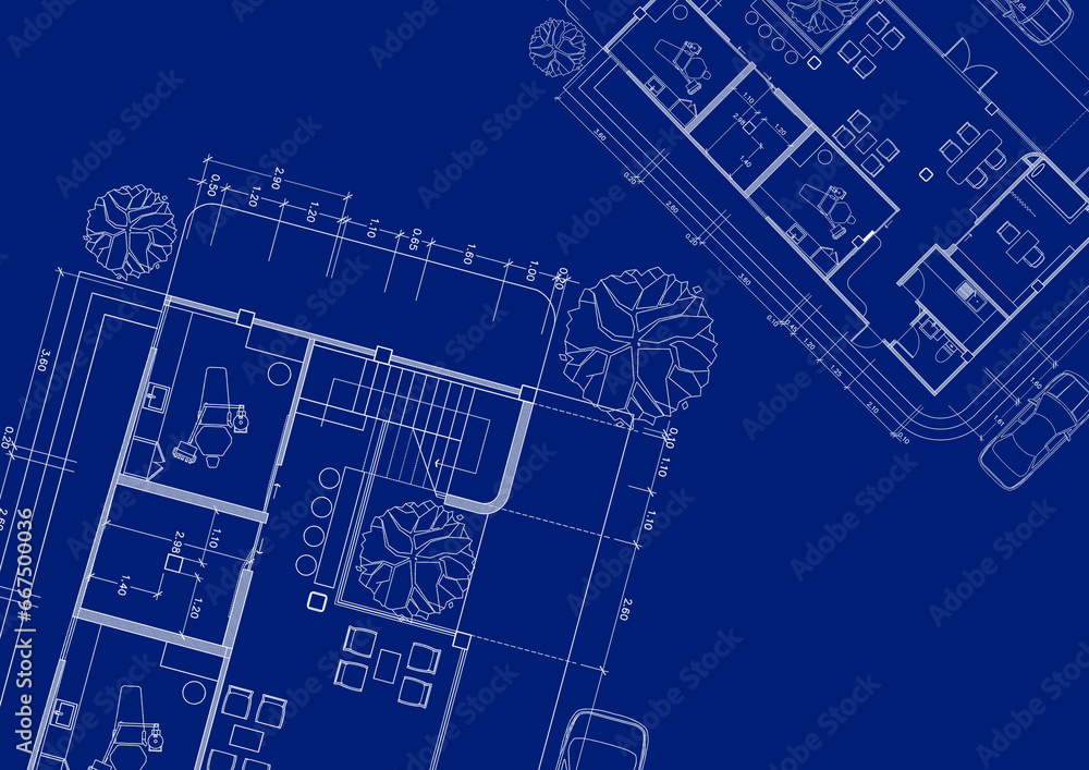 Write a blueprint architecture for building.