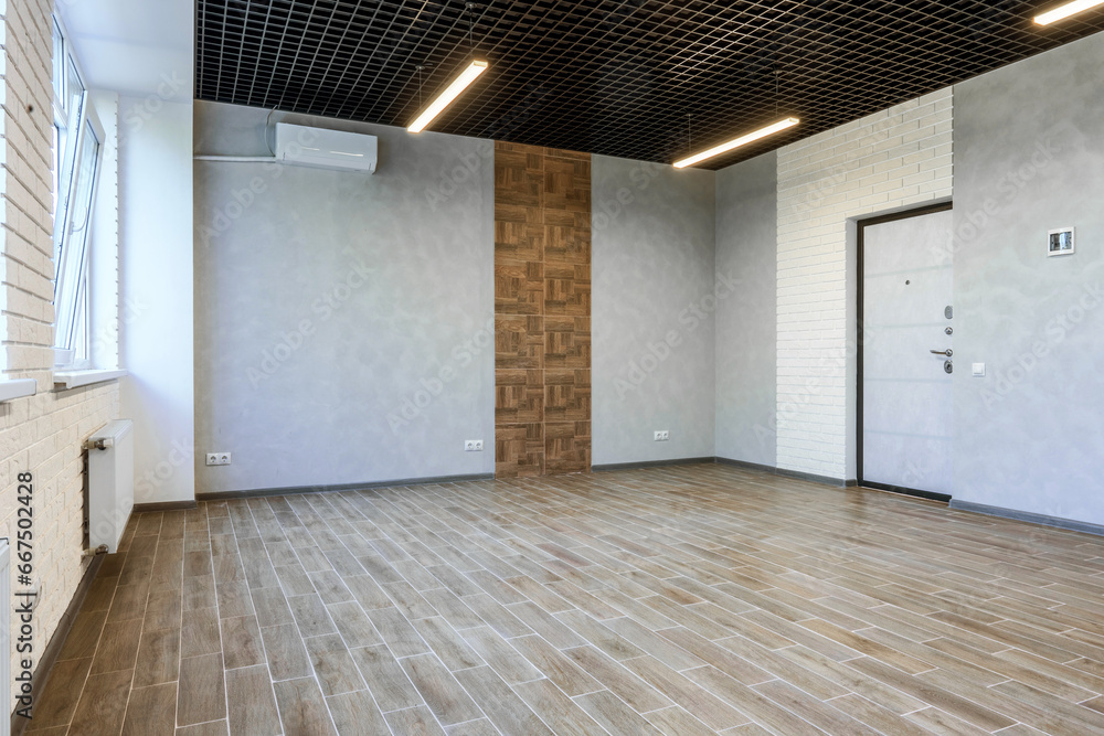 Obraz premium Modern open space office interior for background