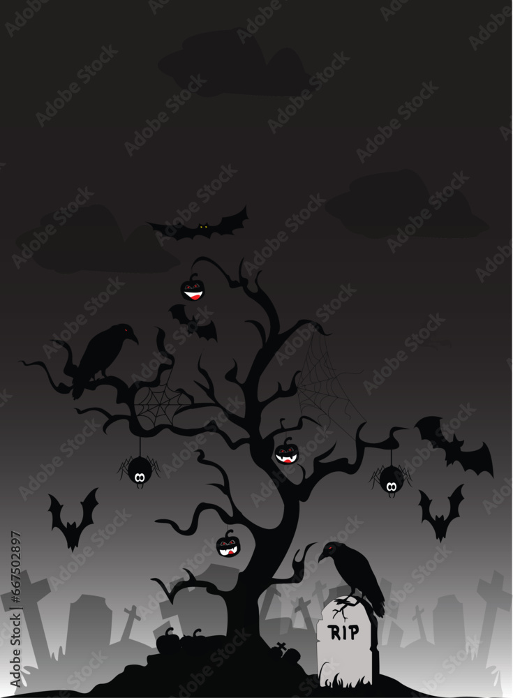 halloween background with bats halloween background with bats