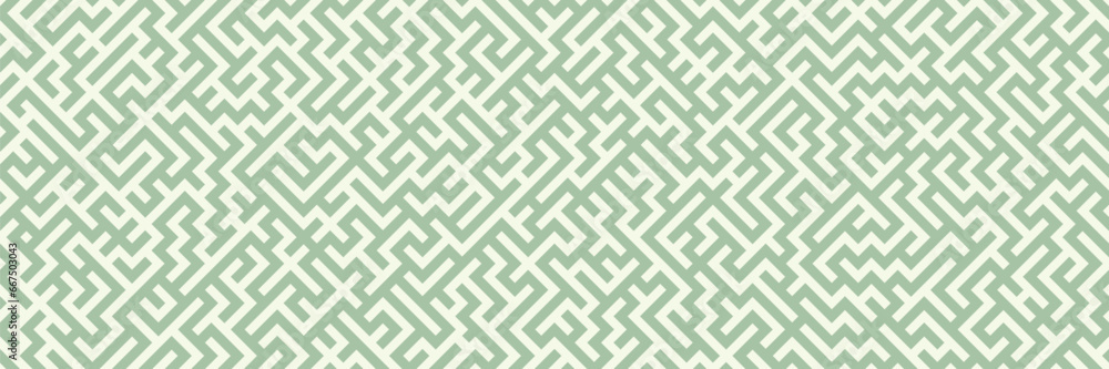 Seamless color abstract maze pattern. Illustration for texture, textiles, simple backgrounds and creative design