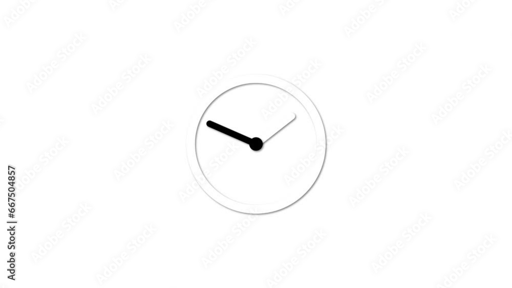 Analog clock spinning animation Analog clock spinning animation