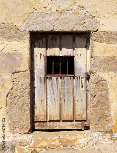 Door of the Hermitage of Santa Justa, Santillana del Mar, Cantabria