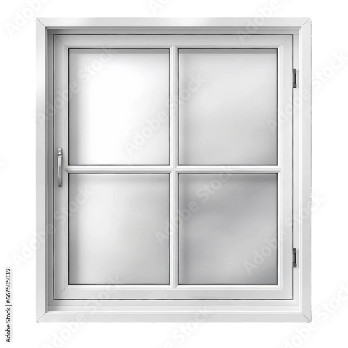 Aluminum window frame, PNG file, Transparent Background
 photo