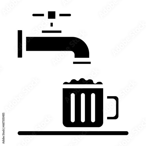 Craft Beer Icon Style