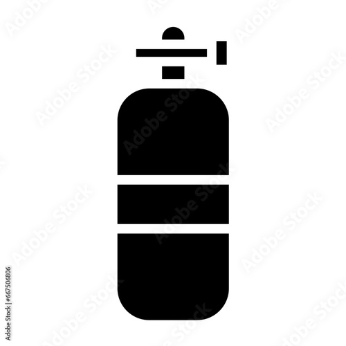 Diving Tank Icon Style