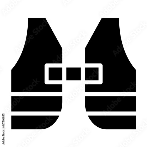 Life Vest Icon Style
