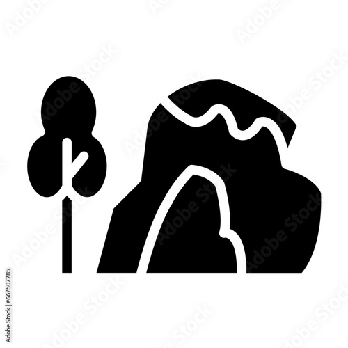 Cave Icon Style