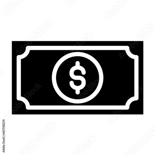 Dollar Bills Icon Style