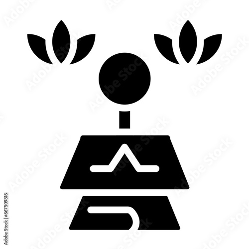 Meditation Icon Style