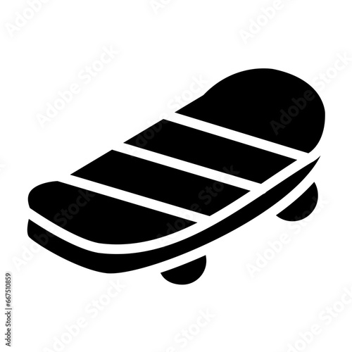 Skateboarding Icon Style