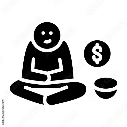 Beggar Icon Style
