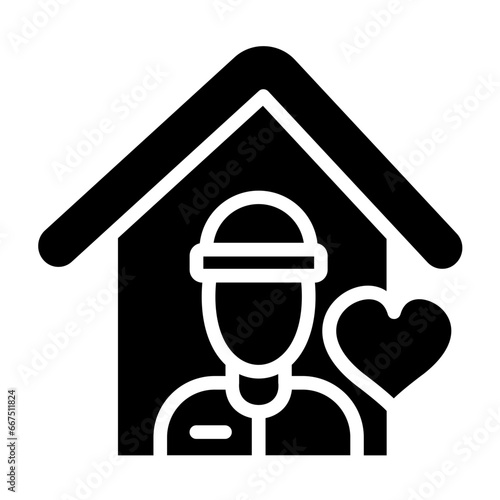 Shelter Icon Style