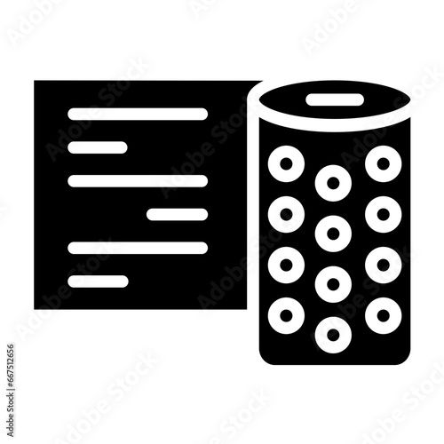 Plsatic Wrap Icon Style