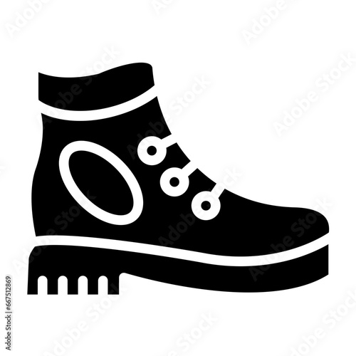 Snow Shoes Icon Style